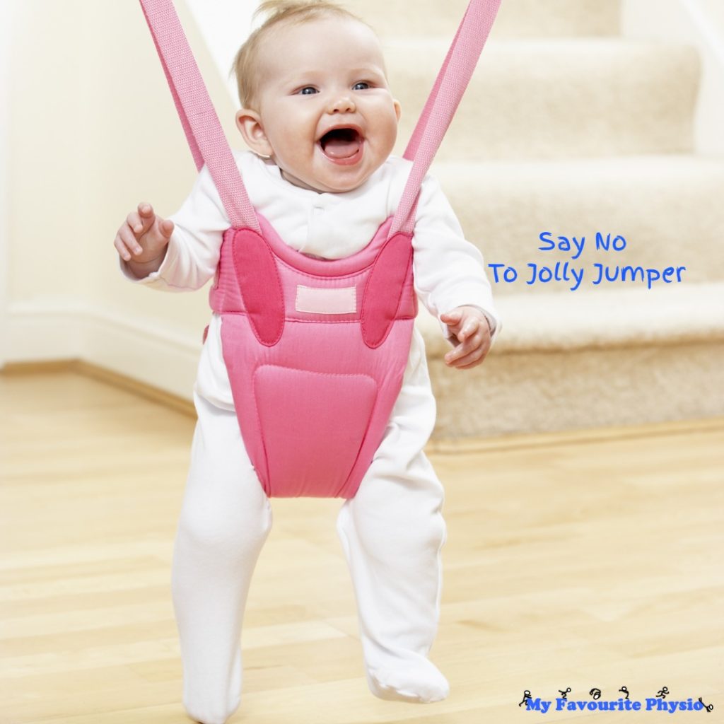 Have you been given a jolly jumper for your babyDoes baby look like